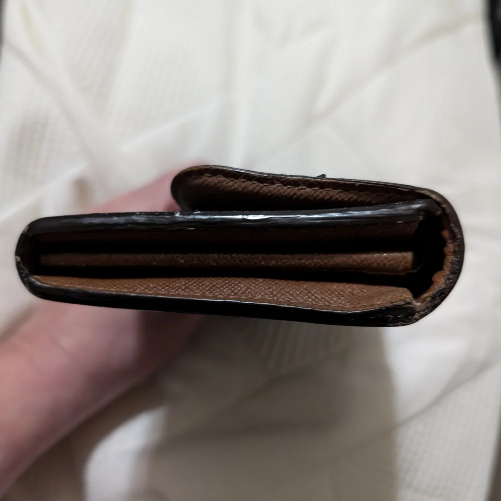 Authentic Louis Vuitton Brown and Gold Monogram Wallet - Picture 8 of 8